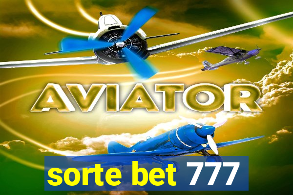 sorte bet 777